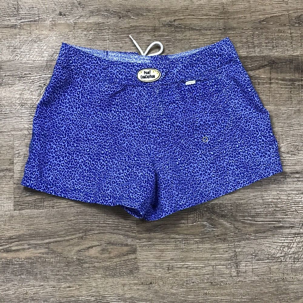 Point Conception Board Shorts ~ Sz 7/8 ~ Blue ~ Mid Rise ~ 3" Inseam - Picture 4 of 4